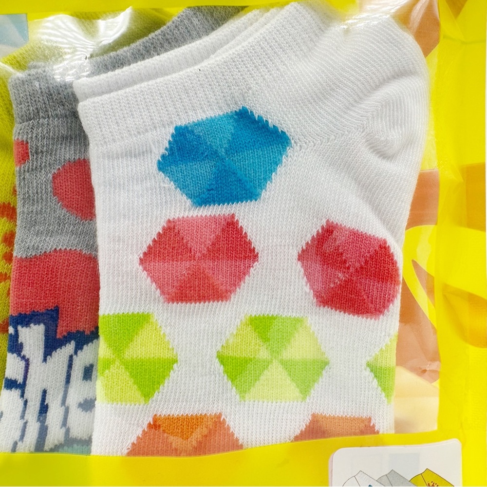 Fruit Gushers No Show Socks 3 Pairs Womens Novelty Gift - Picture 7 of 8
